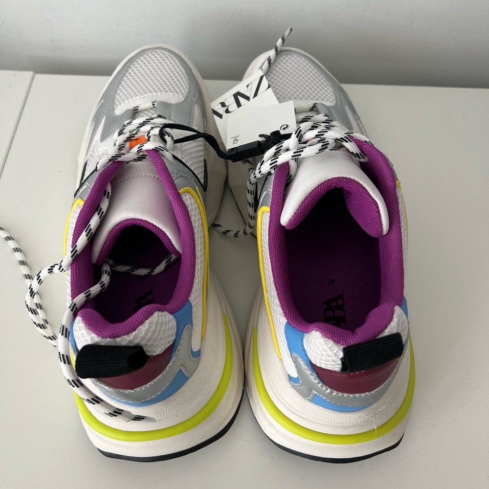 ZARA COMBINATION RUNNING SHOES - Picture 10 of 11